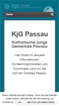 Mobile Screenshot of kjg-passau.de